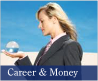 career and money psychic line